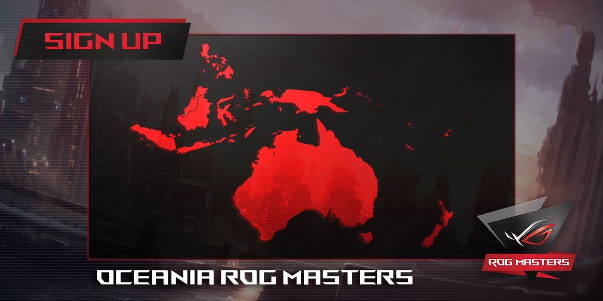 ROG MAsters Oceania